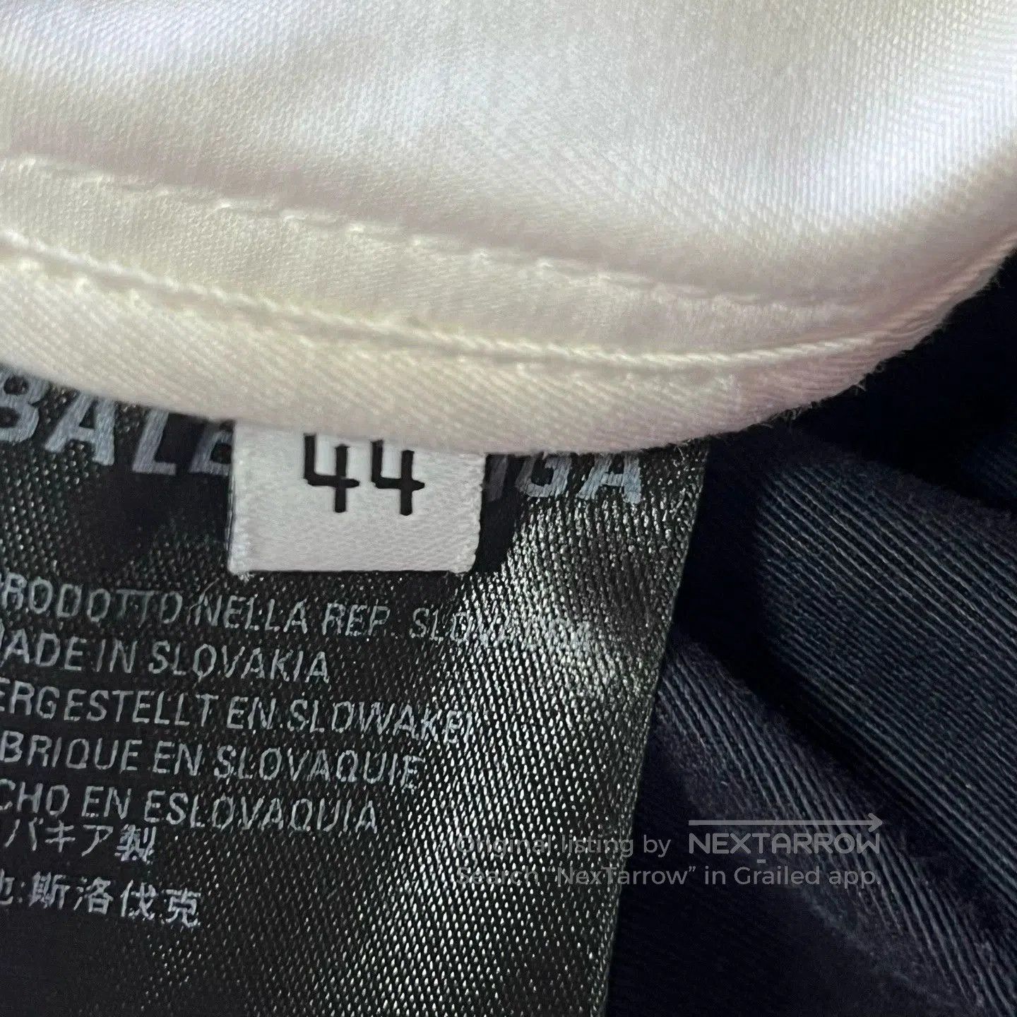 Balenciaga Balenciaga Embroidered Logo Varsity Jacket. Size US XL / EU 56 / 4 - 5 Thumbnail
