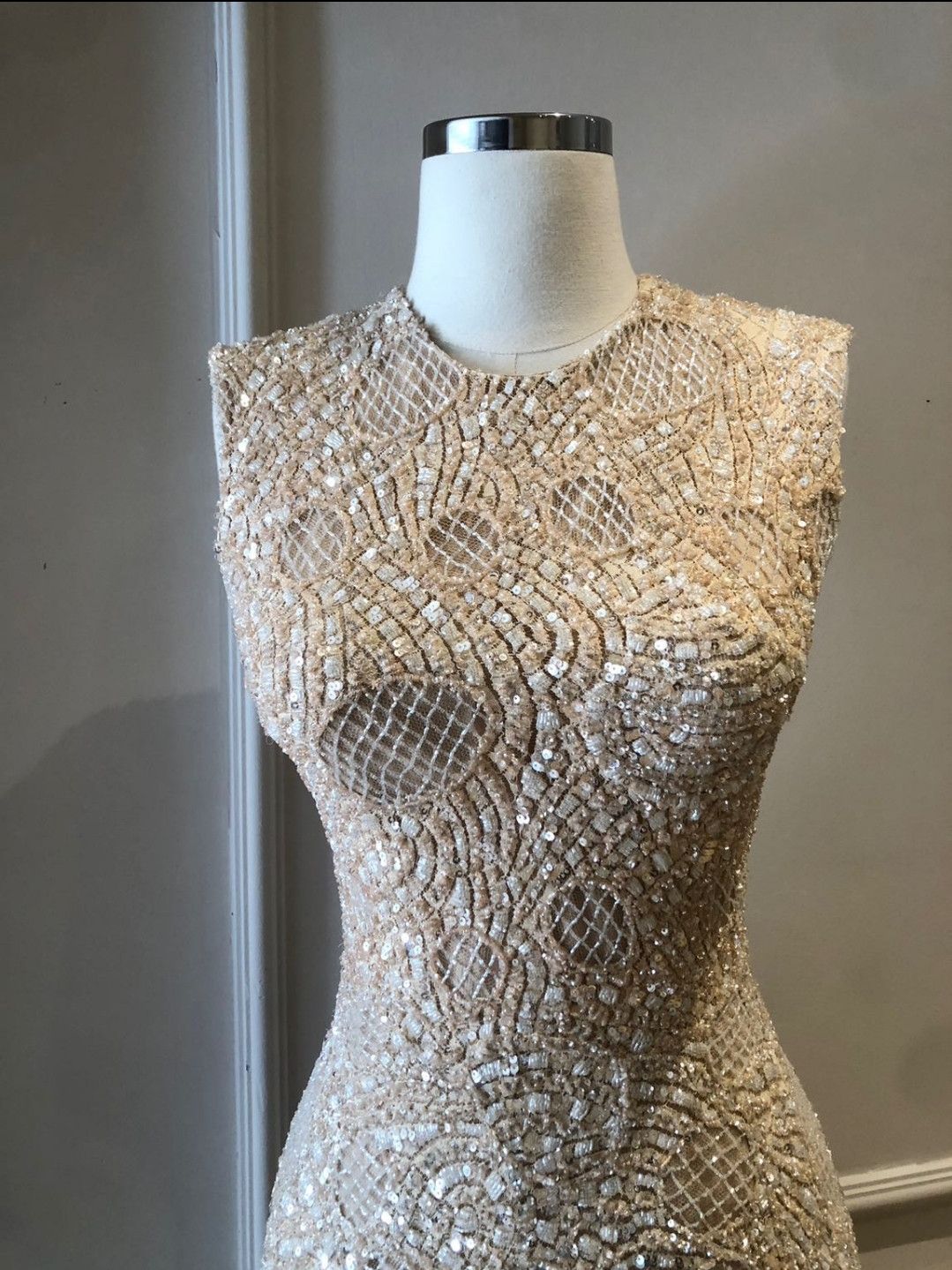 Other Beaded Vintage Gown Size S / US 4 / IT 40 - 3 Thumbnail