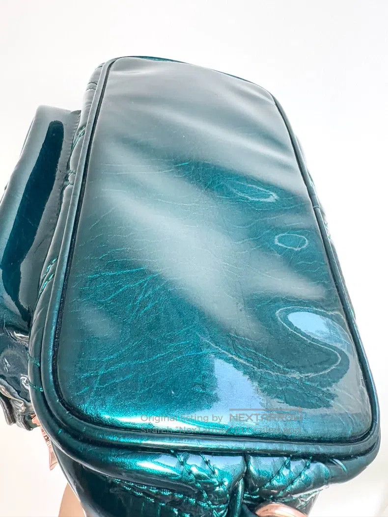 Vivienne Westwood Vivienne Westwood size os Vintage Blue-Green Patent Leather Size ONE SIZE - 3 Thumbnail