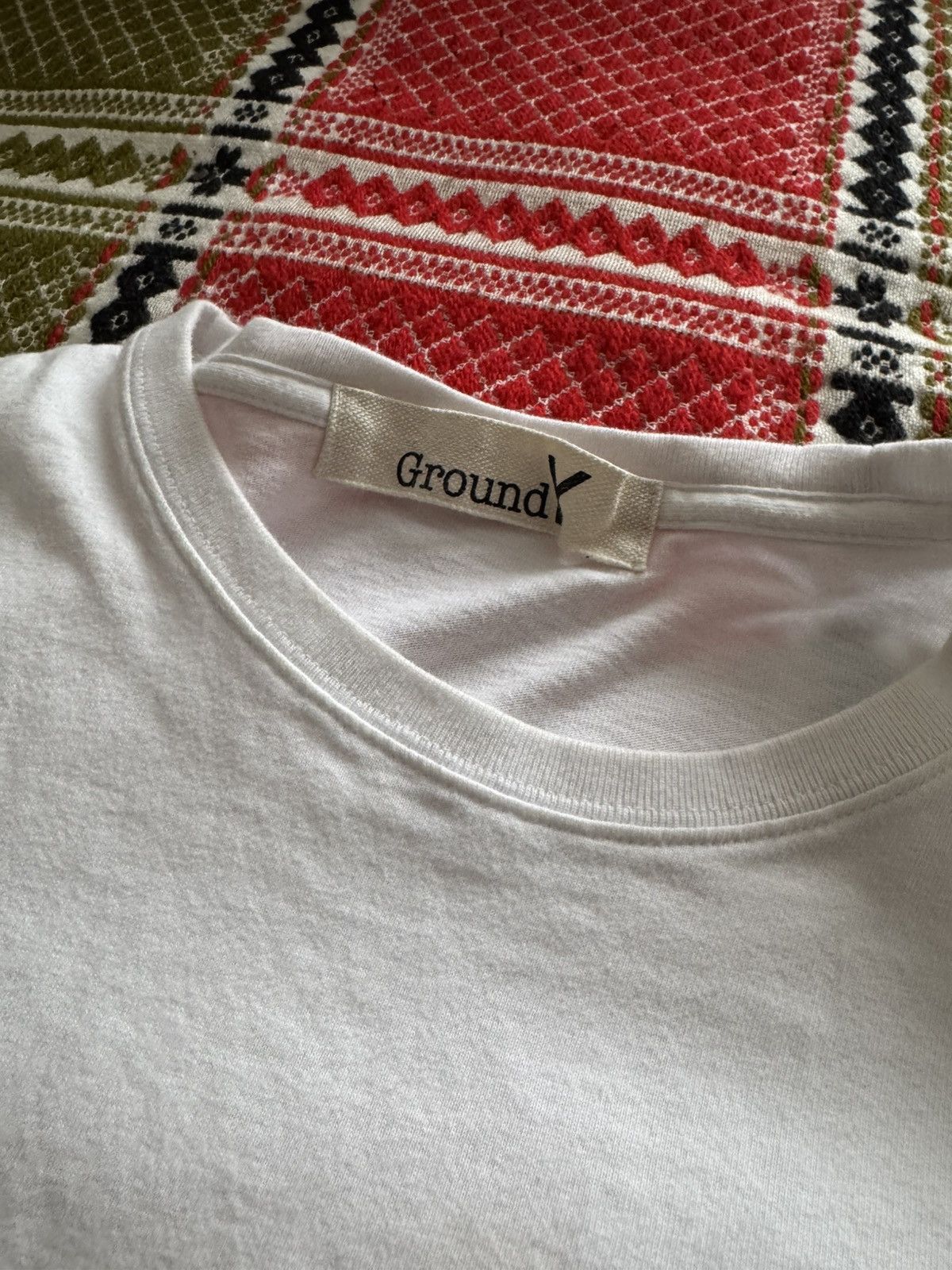 Ground Y GroundY by Yohji Yamamoto tee Japanese Designer Y-3 YS Size US XL / EU 56 / 4 - 15 Thumbnail