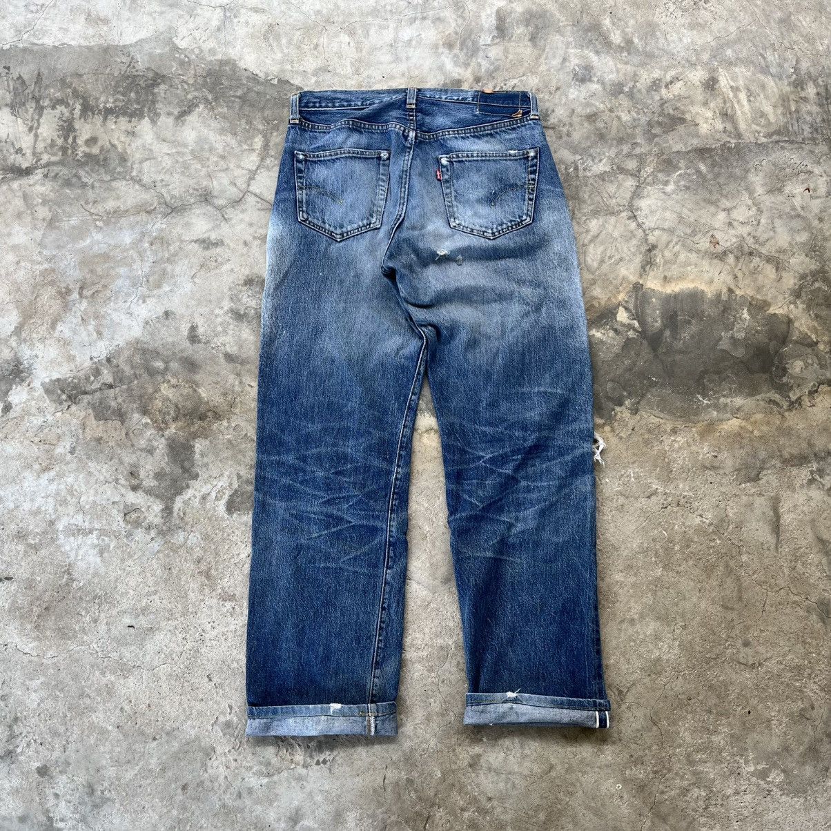 Levi's Vintage Clothing 1950s Levi’s 501xx lvc made in USA button 555 🇺🇸 Size US 32 / EU 48 - 2 Thumbnail