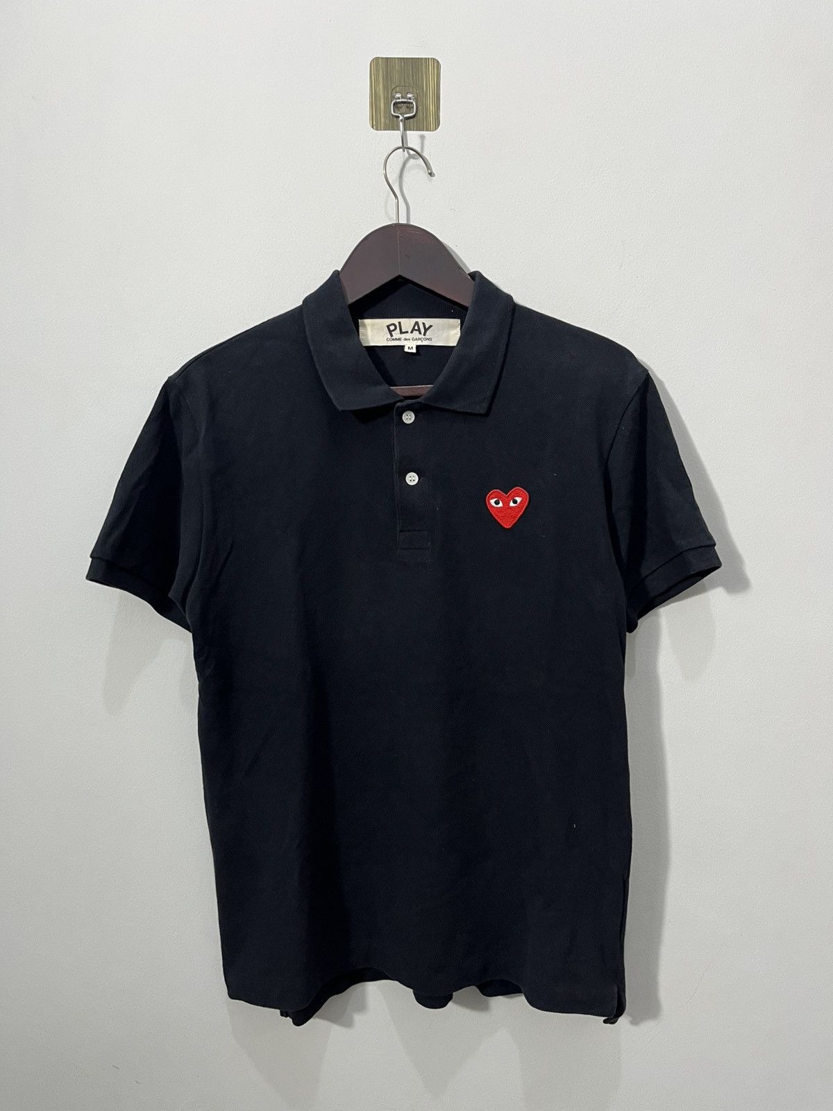 Comme des Garcons PLAY Comme des Garçons Play Polo Shirt Size US M / EU 48-50 / 2 - 1 Thumbnail