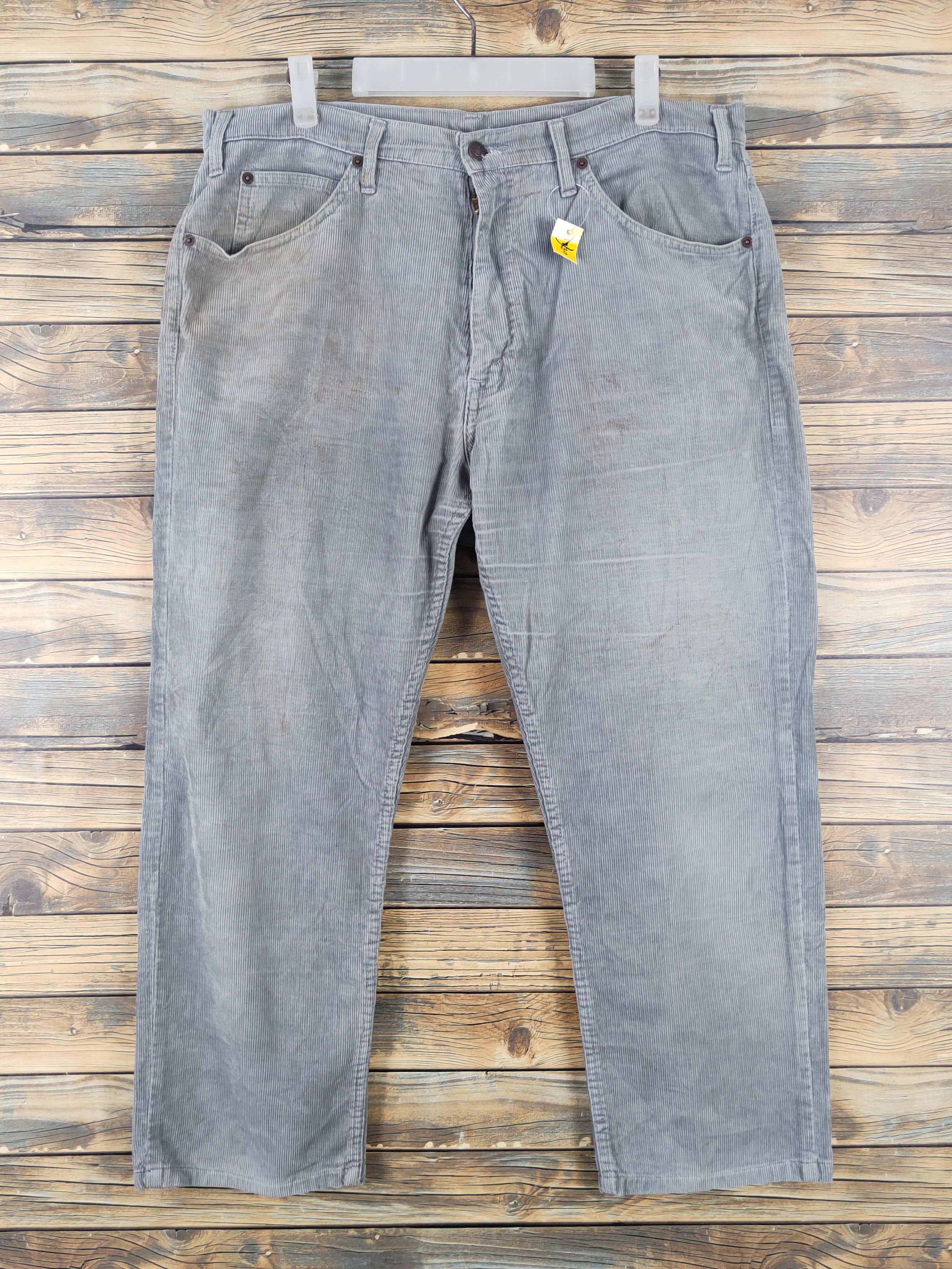 Levi's Levi's Gray vintage cargo Corduroy Pants #W1888 Size US 36 / EU 52 - 1 Thumbnail