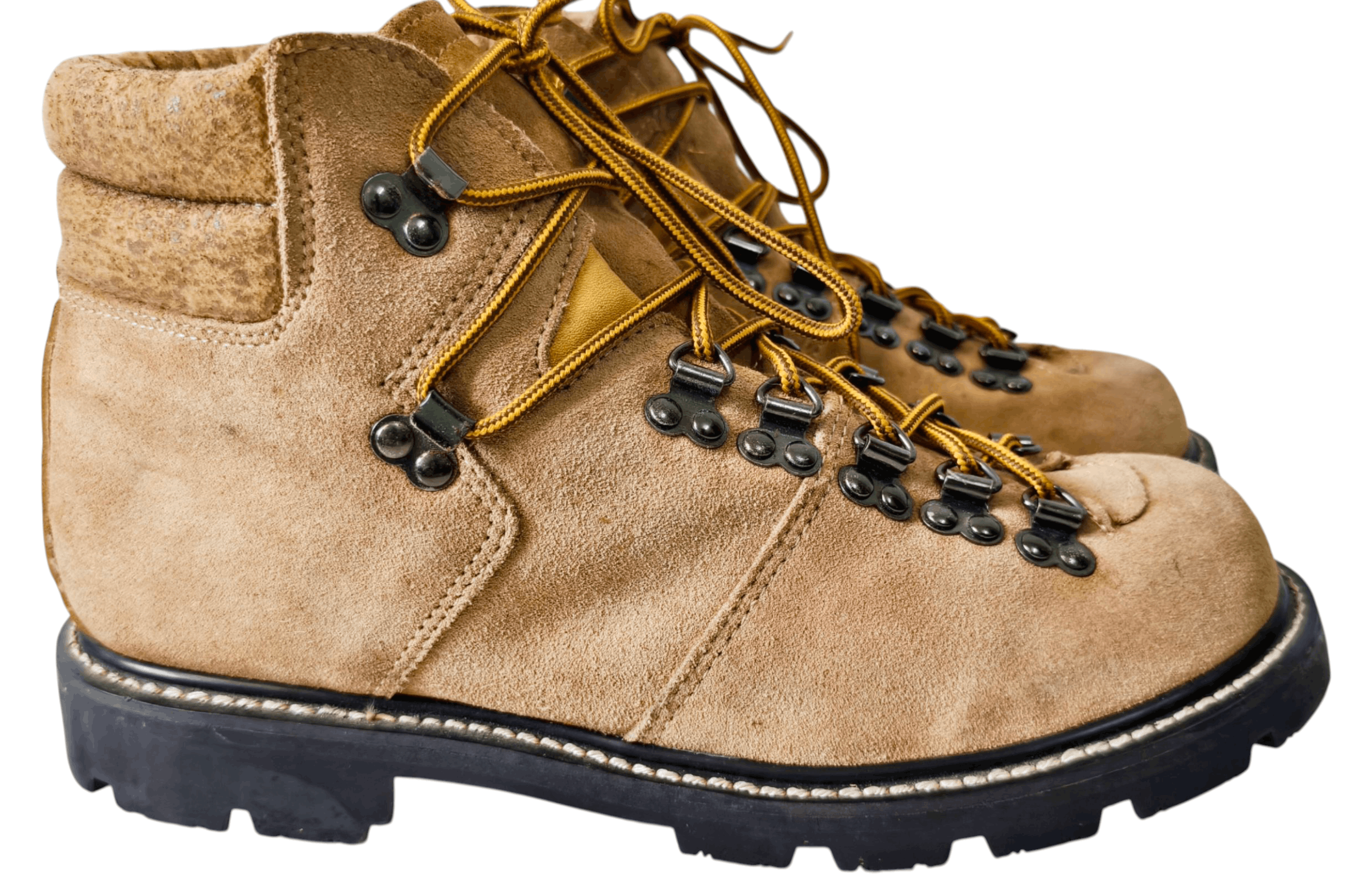 Montblanc Montblanc Mens Brown Leather Hiking Mountaineer Boots Size US 9 / EU 42 - 3 Thumbnail