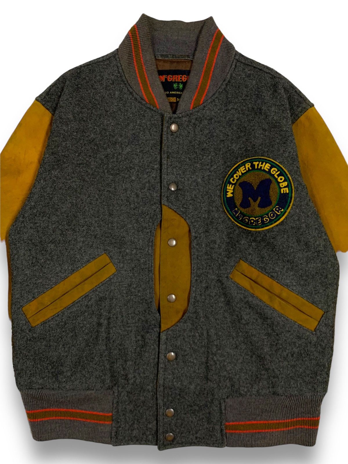 McGregor Vintage McGregor Wool Patches Logo Varsity Jacket Size US M / EU 48-50 / 2 - 4 Thumbnail