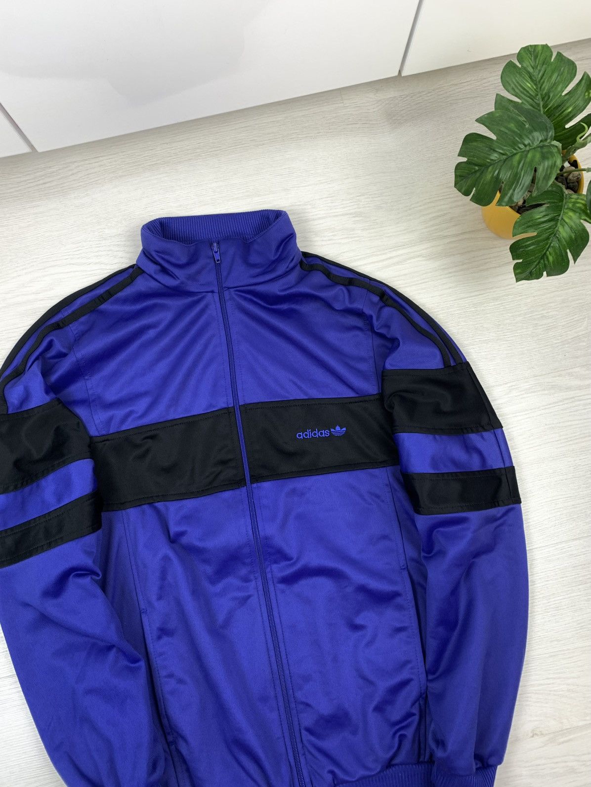 Adidas × Vintage Adidas Originals Vintage 80s Mens Full-Zip Jacket Size S-M Size US S / EU 44-46 / 1 - 4 Thumbnail