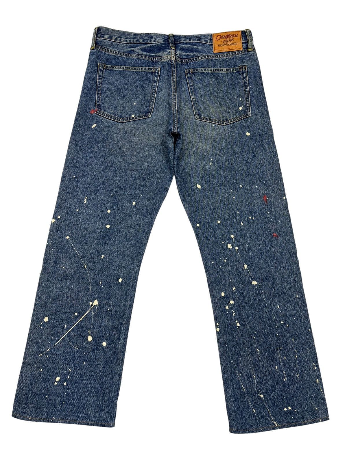 Kapital RARE VINTAGE PAINTER JEANS OSHKOSH BAGGY LOOSE DENIM JEAN Size US 34 / EU 50 - 8 Thumbnail