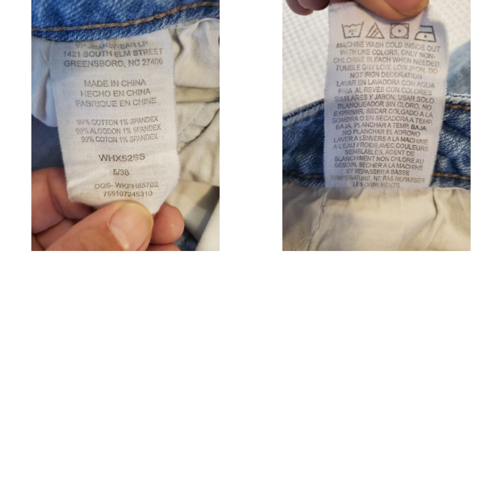 Wrangler VINTAGE Wrangler Jeans Womens 5 Pocket Light Blue Low Rise Slim 30in Embroidered Studded Rhinestone Y2K Houston 2000s Shirt? Size 27" / US 4 / IT 40 - 9 Thumbnail