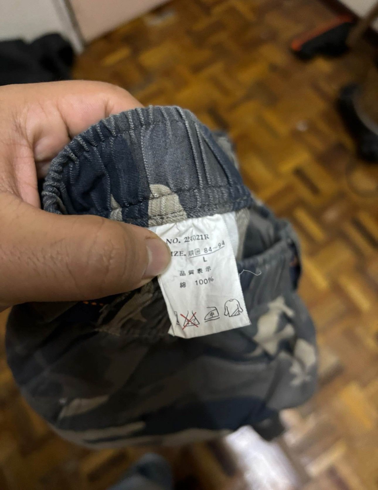 Vintage Military Cargo Pants With Belt (Size 28) Size US 28 / EU 44 - 9 Thumbnail