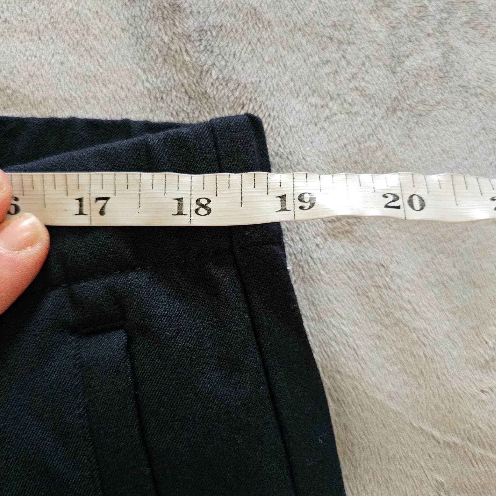 J. Jill J Jill Pants Women 18 Tall Blue Tapered Elastic Waist Classic Career Slacks Size 40" / US 18 - 7 Thumbnail