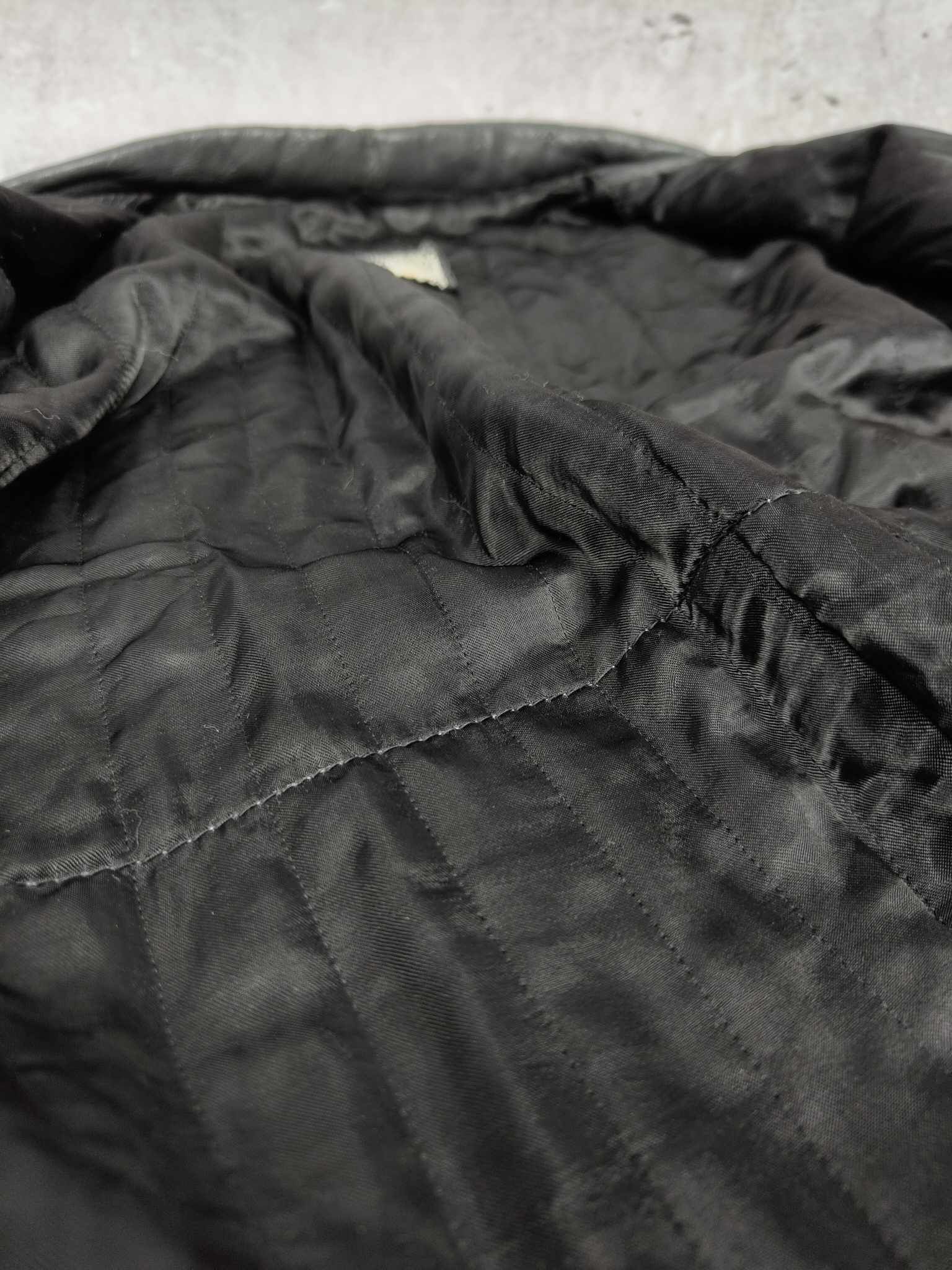 Marithe + Francois Girbaud 80s Vintage Marithé + François Girbaud Leather Bomber Jacket Size US XL / EU 56 / 4 - 7 Thumbnail