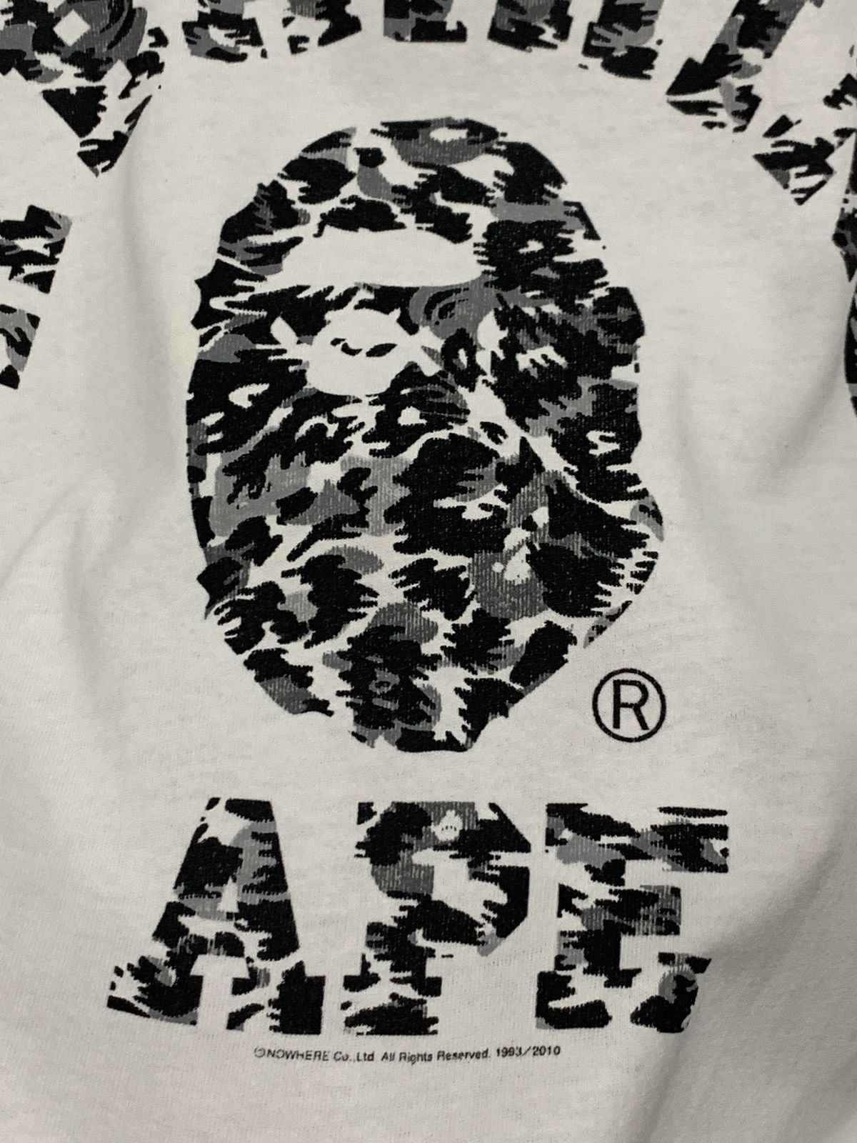 Bape Bape Camo College Tee Size US L / EU 52-54 / 3 - 8 Thumbnail