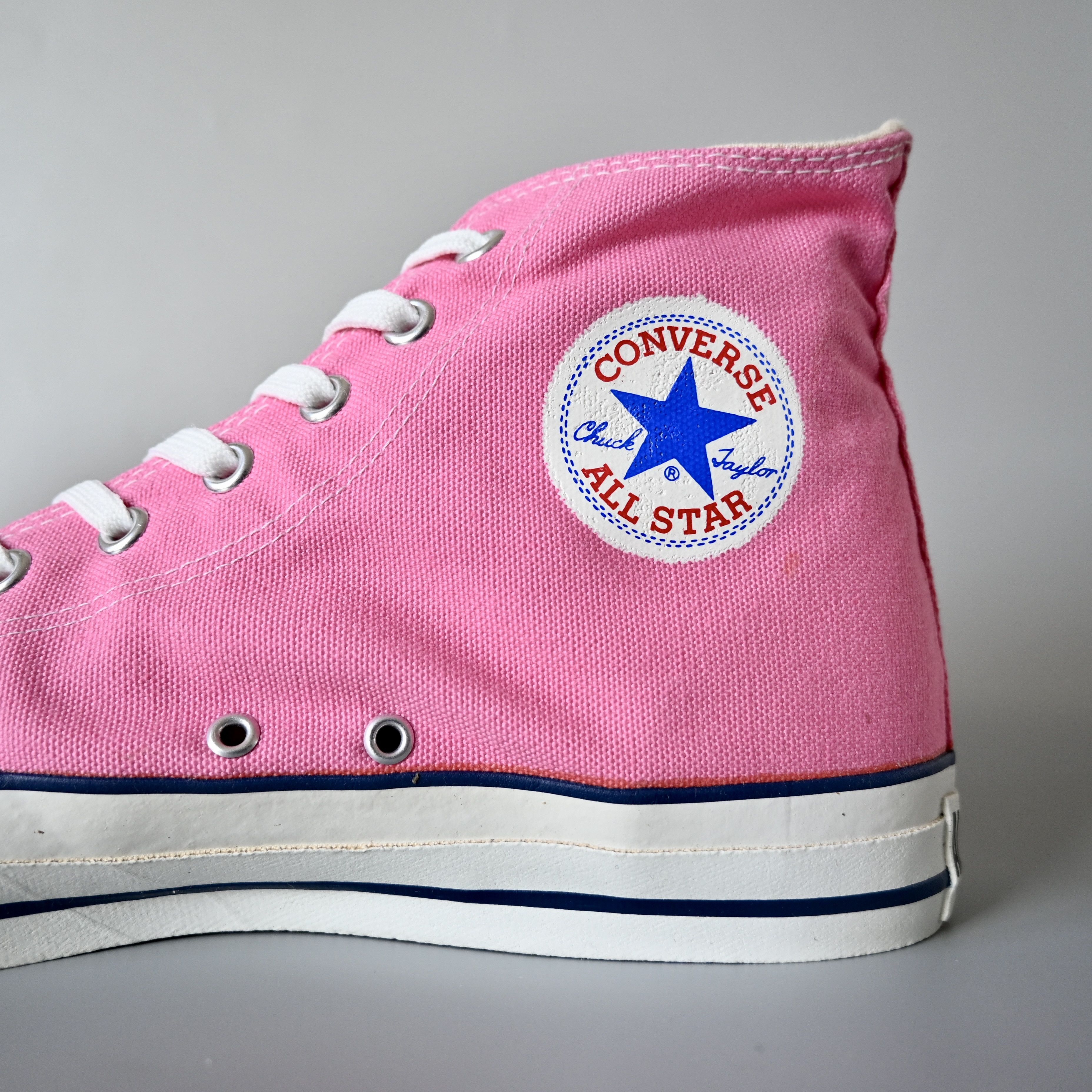 Converse DEADSTOCK, VTG 1980s Converse ALL STAR HI, Chuck Taylor Size US 11.5 / EU 44-45 - 10 Thumbnail