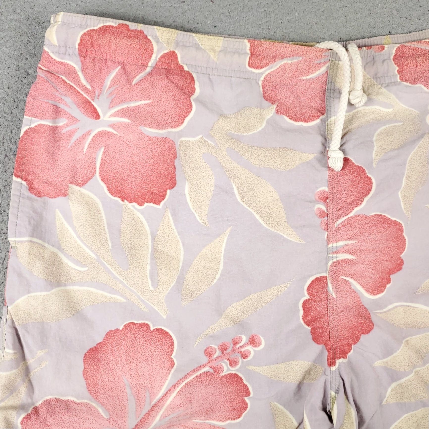 Tommy Bahama Tommy Bahama Shorts Mens Medium Pink Floral Beach Trunks Size US 31 - 2 Thumbnail