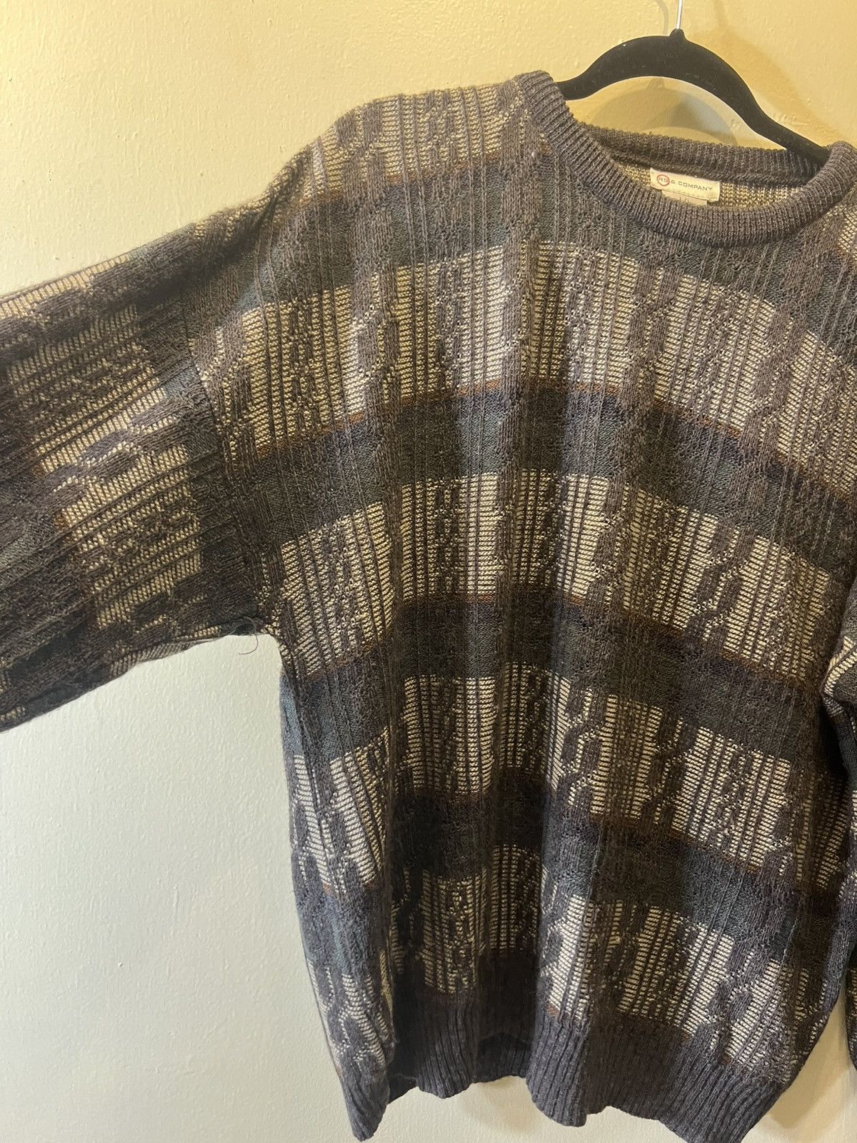 Vintage Vintage Acrylic Sweater Size US L / EU 52-54 / 3 - 2 Thumbnail