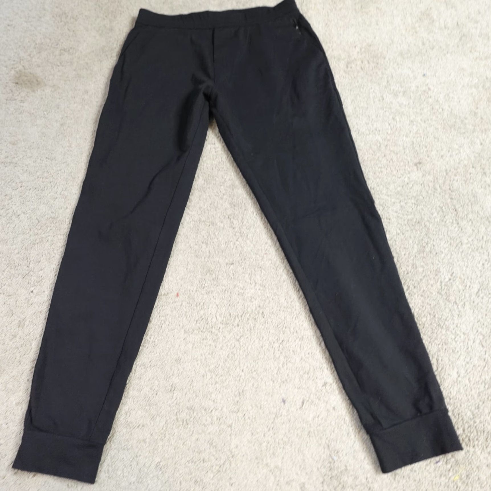 Vintage Public Rec Pants 33 x 31 Black Joggers Performance Stretch Drawstring Mens Pants Chino Regular Fit Straight Inseam 31in Size US 33 - 2 Thumbnail