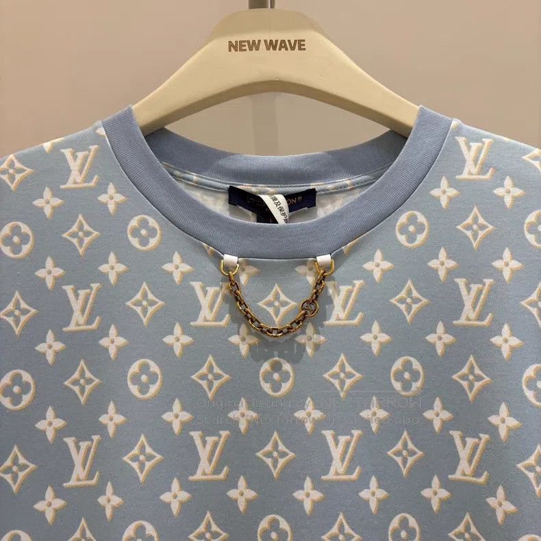 Louis Vuitton Louis Vuitton 23ss presbyopic full-print chain-embellished Size L / US 10 / IT 46 - 3 Thumbnail
