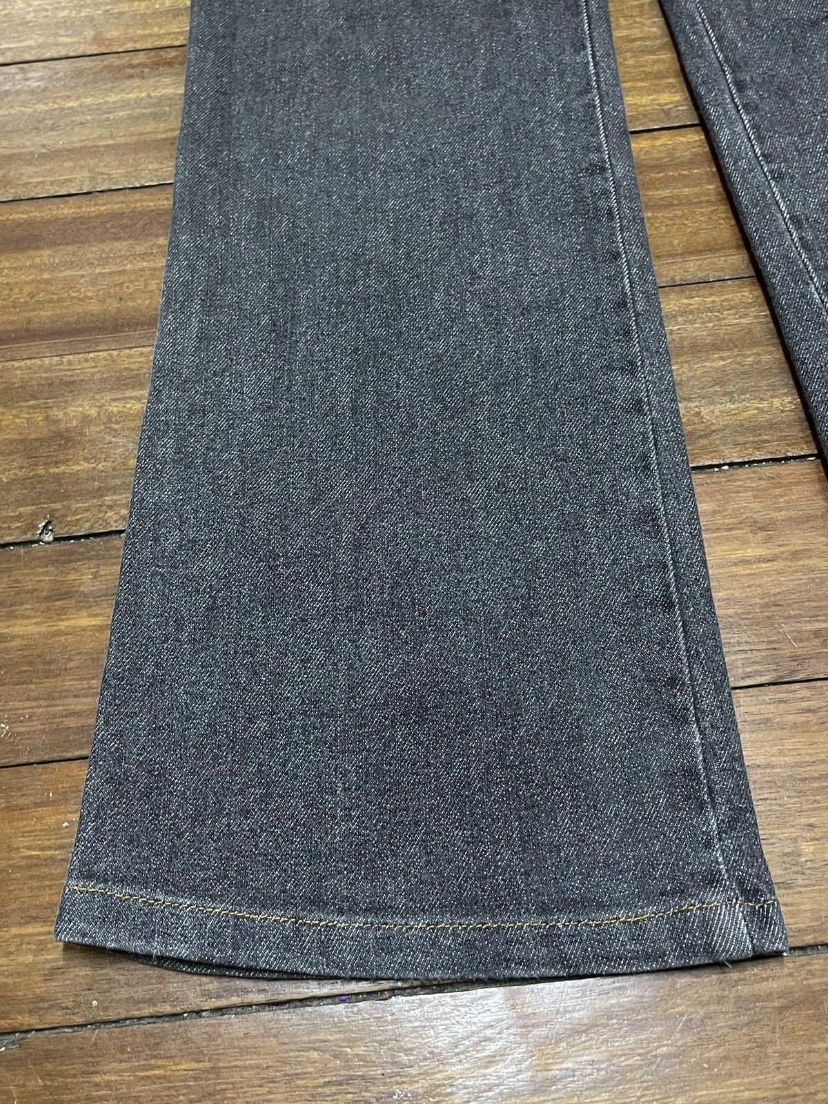 14th Addiction Very Rare Design Vintage Brand Moschino Flared Jeans 1990s Size US 29 - 5 Thumbnail
