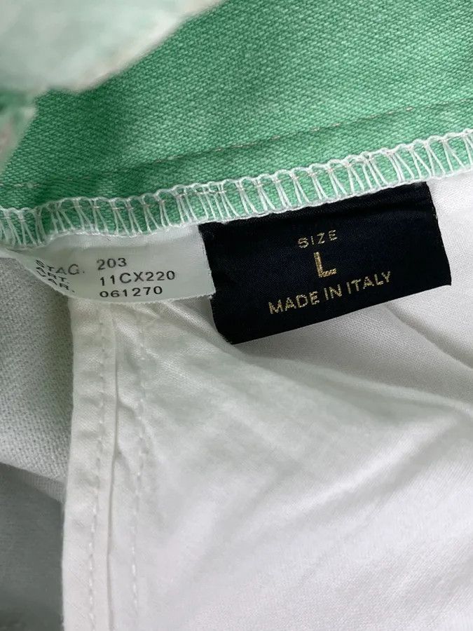 Roberto Cavalli 2000s Roberto Cavalli Mint Green Faded Jeans Size 25" / US 0 / IT 36 - 12 Thumbnail