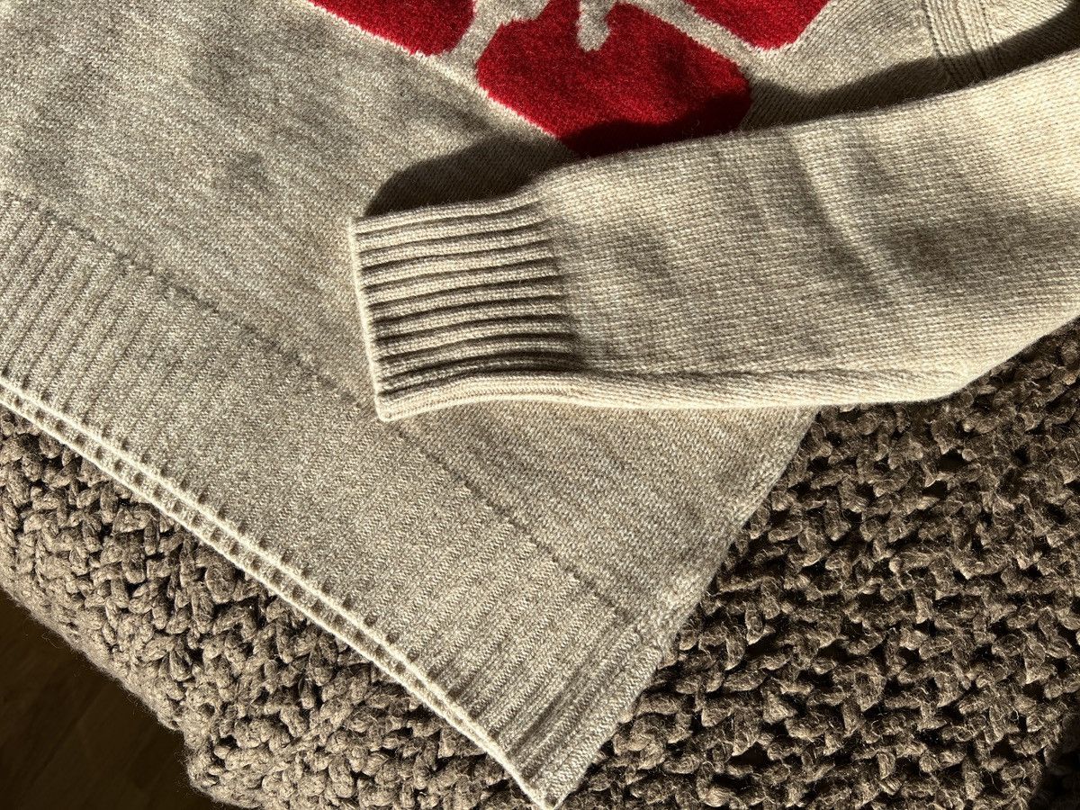Ganni Ganni Beige Jacquard Sweater Size XS / US 0-2 / IT 36-38 - 4 Thumbnail
