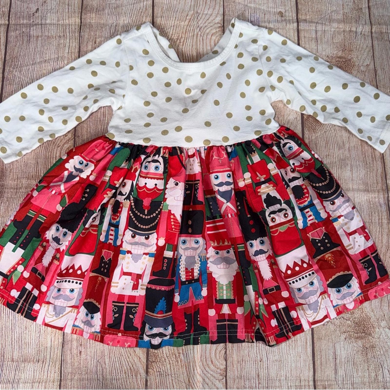 Other 12-18 Month Christmas Nutcracker Dress Size ONE SIZE - 1 Thumbnail