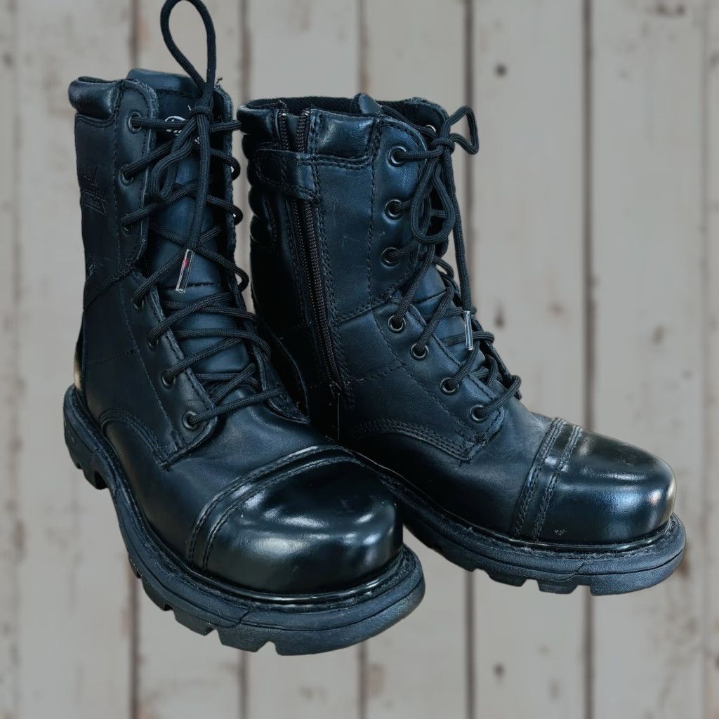 Thorogood Military Police Tactical Black Work Boots Men’s 7 Women’s 9
