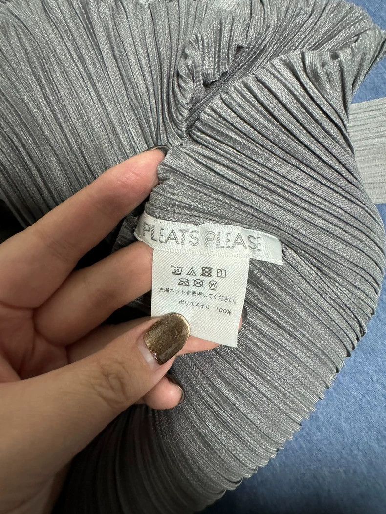 Issey Miyake issey miyake size:4 Grey long sleeves Size XXS / US 00 / IT 34 - 2 Thumbnail