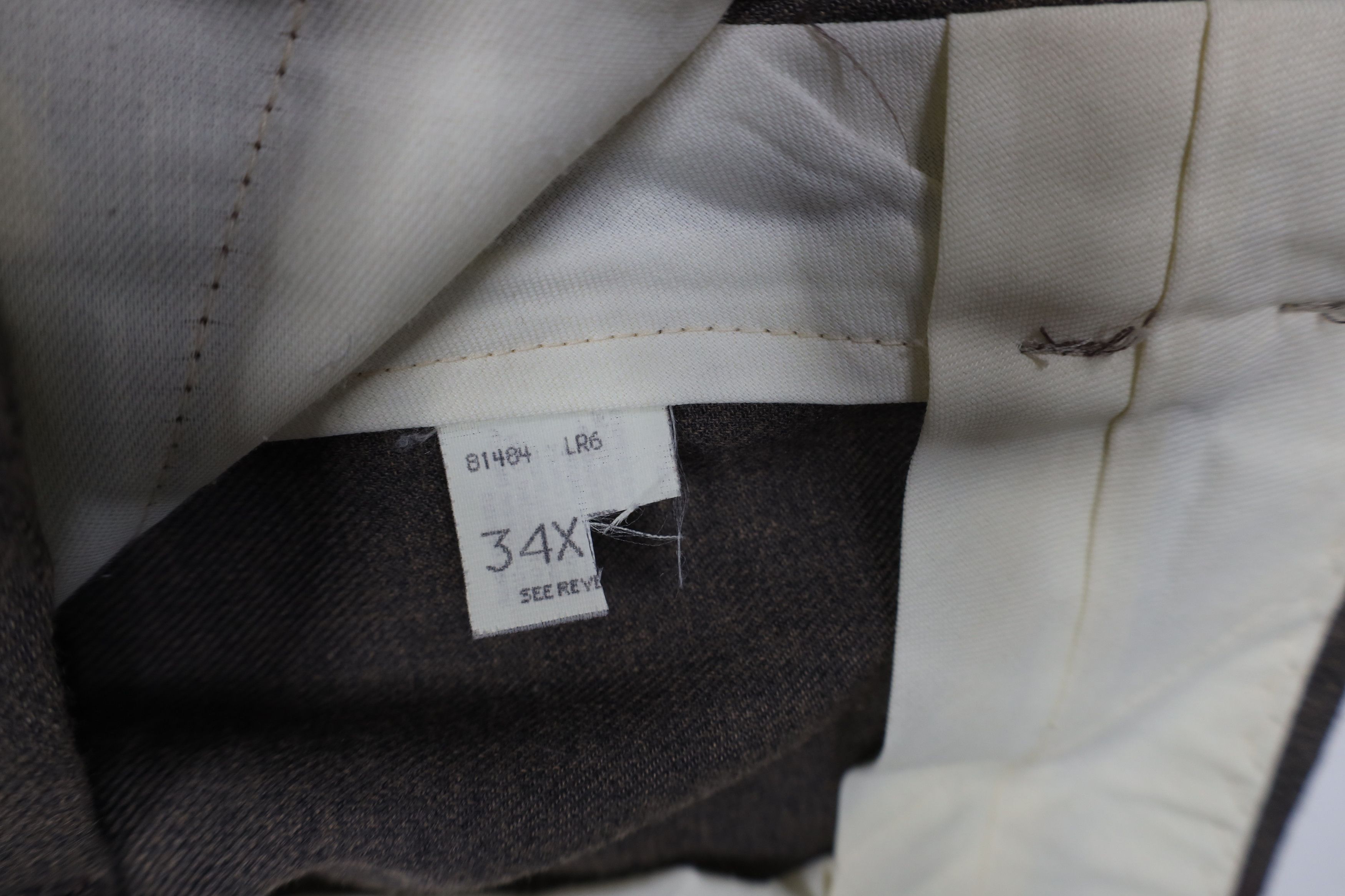 Vintage Vintage 70s Streetwear Blend Knit Wide Leg Chino Pants Size US 34 / EU 50 - 8 Thumbnail