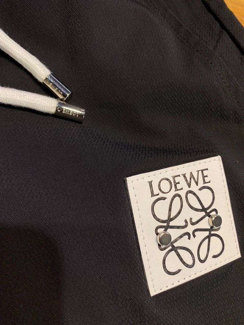 Loewe LOEWE sizeXL Thin sportswear pants with black comfortable q Size 28" / US 6 / IT 42 - 2 Thumbnail