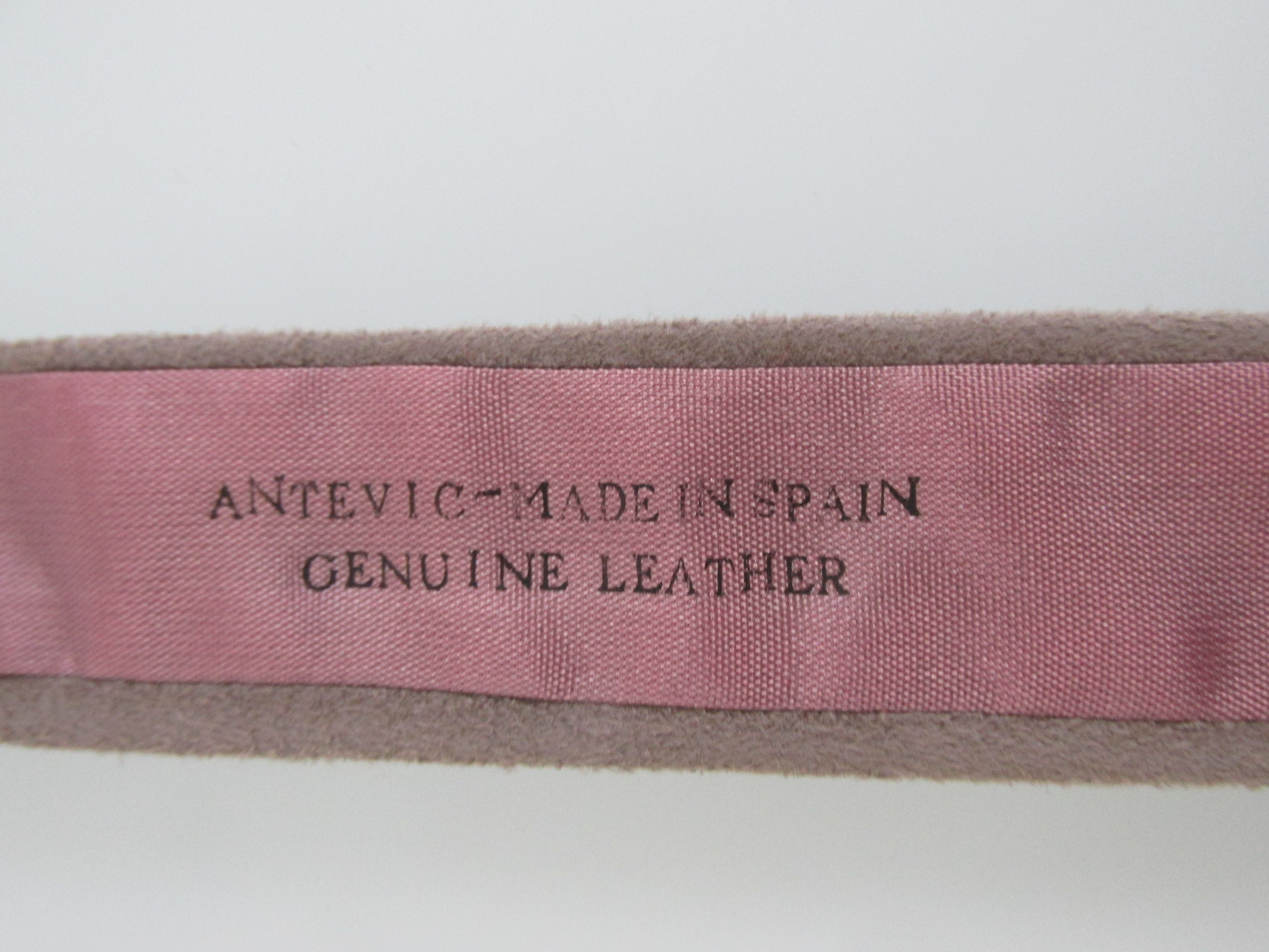 Other Antevic Suede Men's Ties Size ONE SIZE - 5 Thumbnail