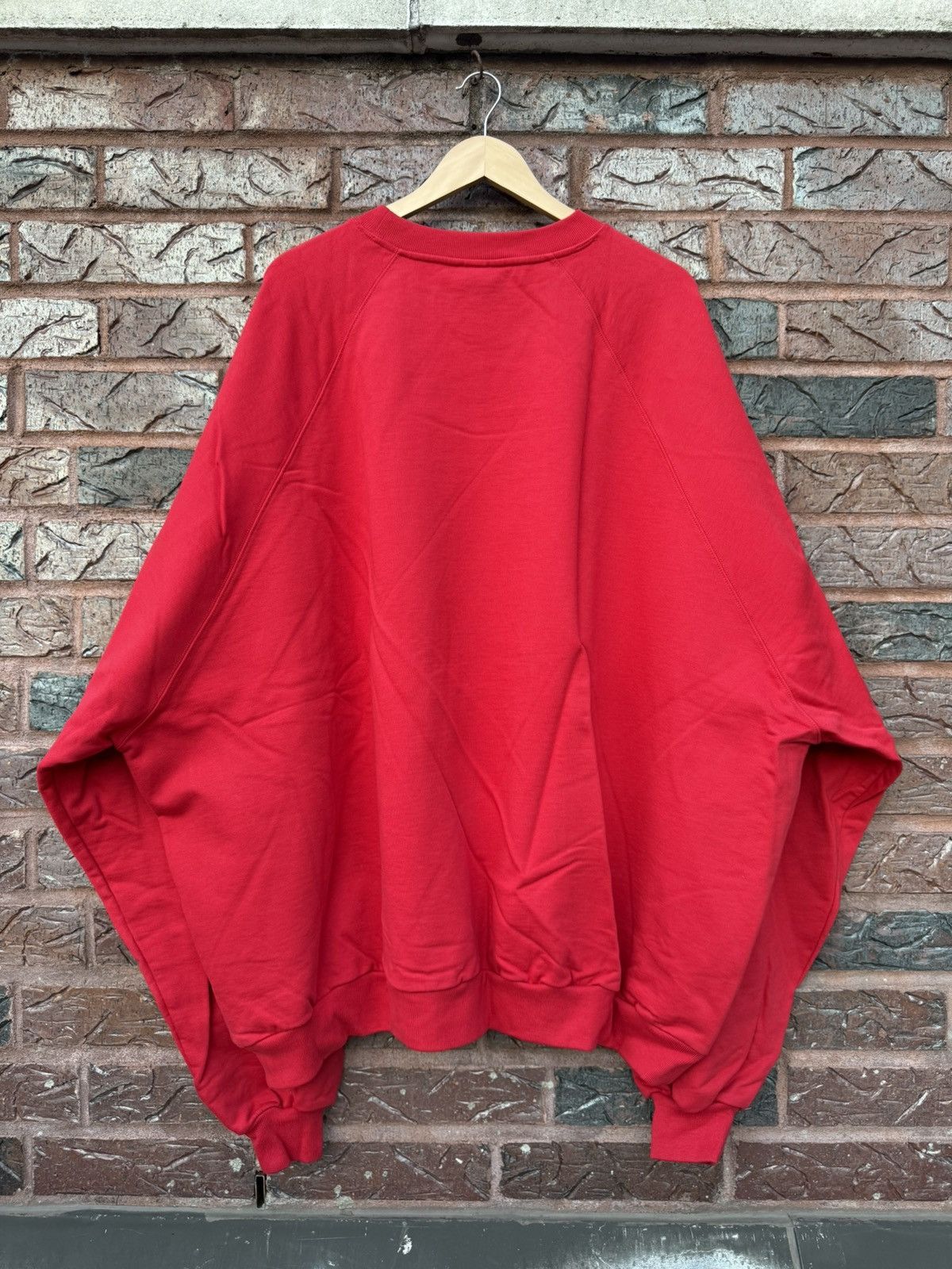 Vaquera Vaquera Oversized Raglan Crest Crewneck Size US XXL / EU 58 / 5 - 3 Thumbnail