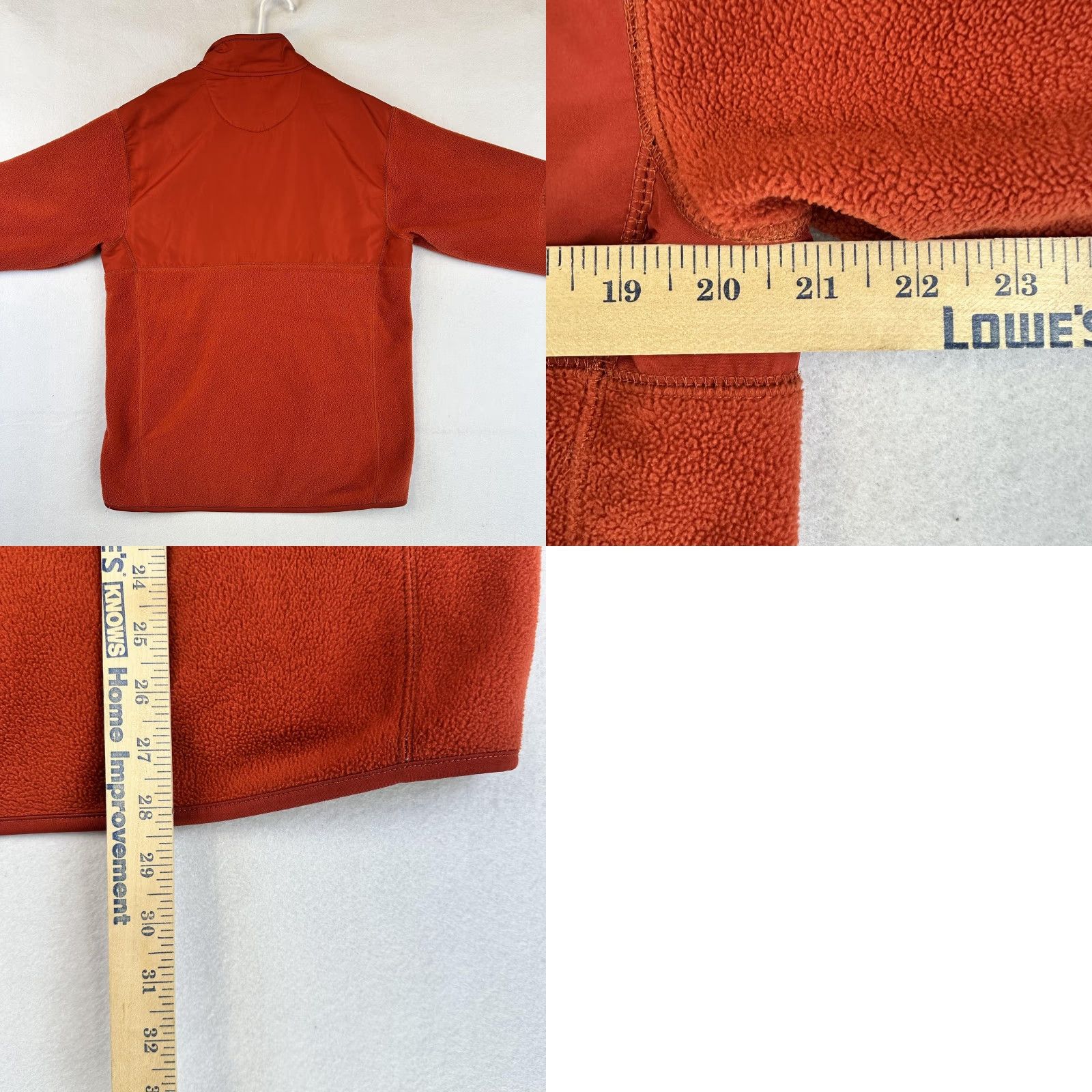 Chaps Chaps Jacket Mens M Orange Full Zip Fleece Lined Outdoor Polyester Pocket Windbreaker Size US M / EU 48-50 / 2 - 8 Thumbnail