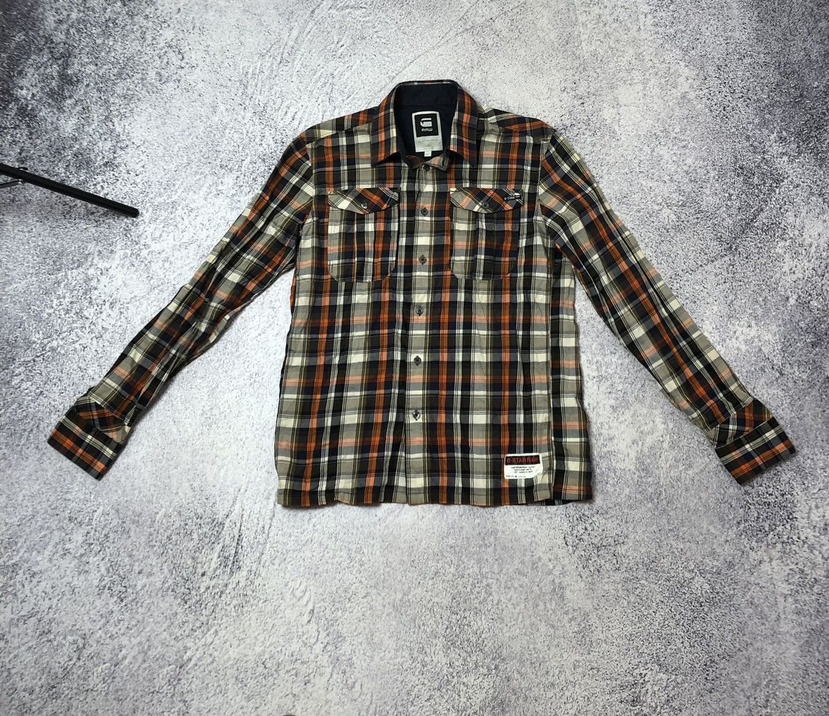 G-Star Men’s shirt G-star Raw size M y2k casual ykk Size US M / EU 48-50 / 2 - 1 Thumbnail