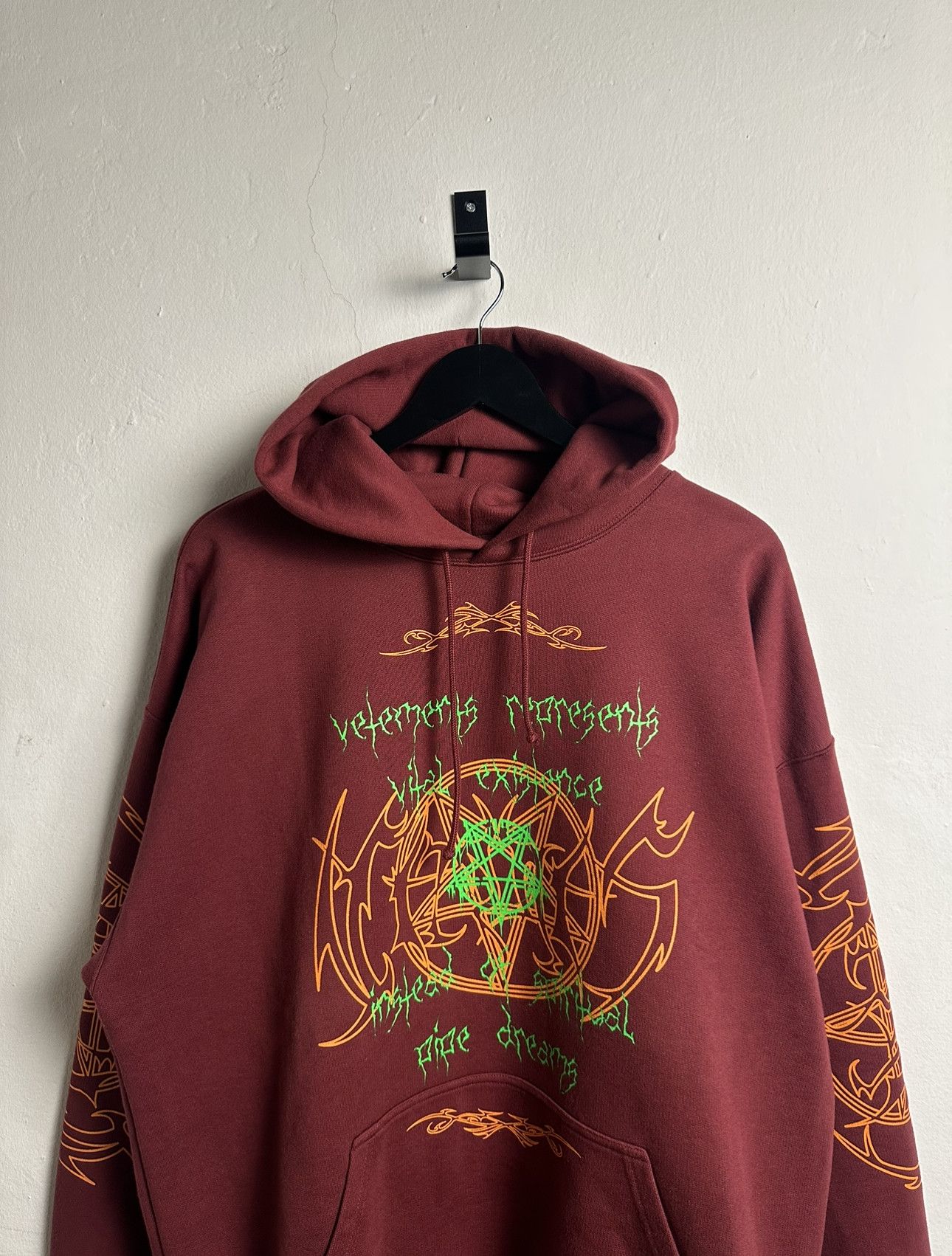 Vetements Vetements Vital Existence Hoodie Size US XS / EU 42 / 0 - 3 Thumbnail
