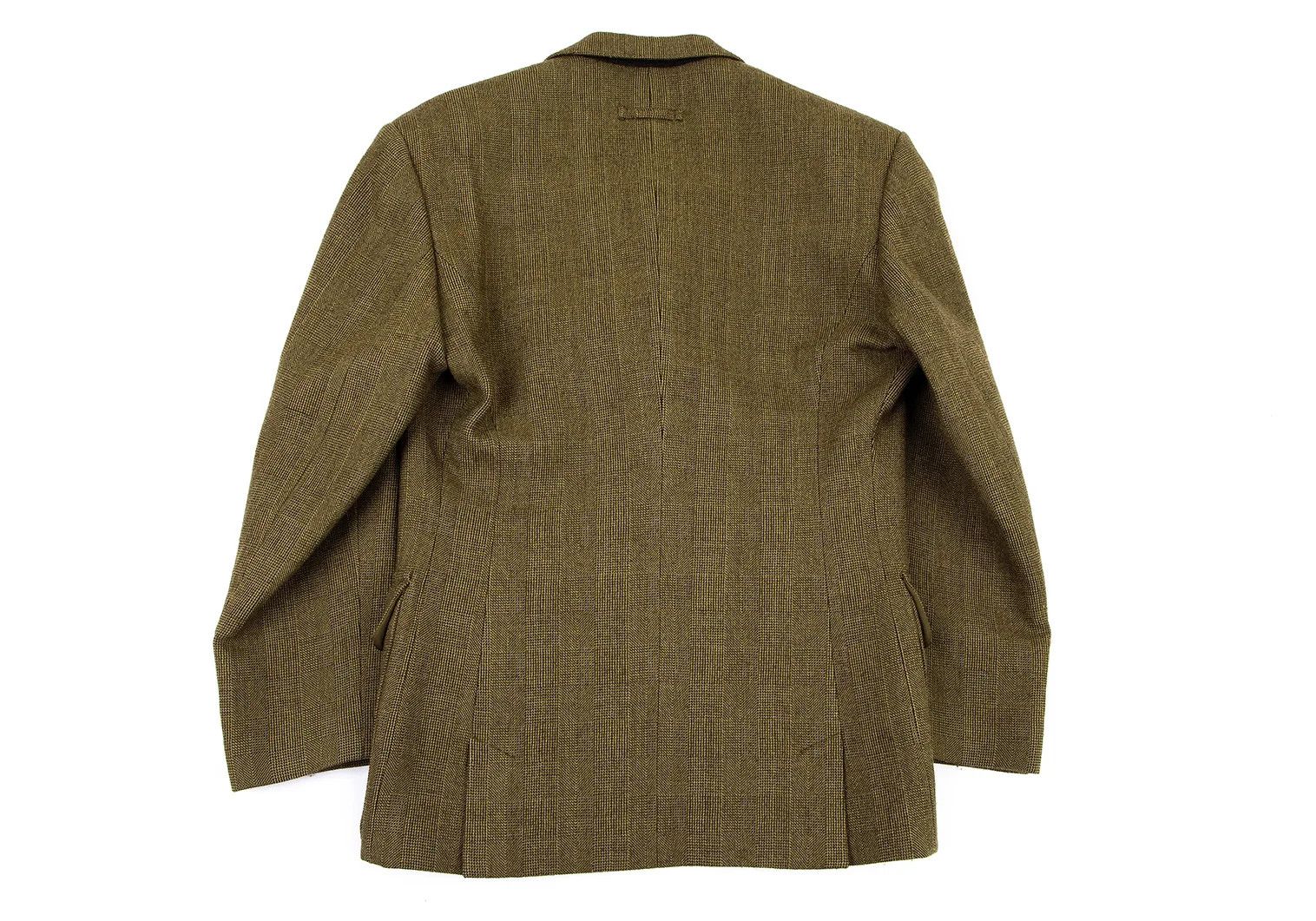 Jean Paul Gaultier Wool-Poly Check Patch Pocket Jacket in Brown Size 48 Size US M / EU 48-50 / 2 - 12 Thumbnail