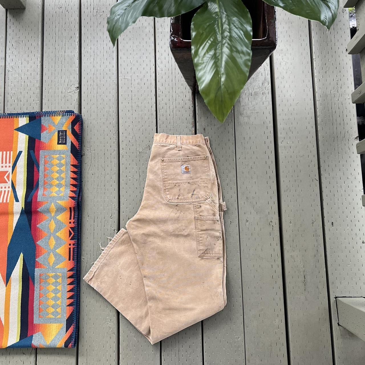 Carhartt × Vintage Vintage 90s Carhartt Double Knee Carpenter Pants Size US 32 / EU 48 - 3 Thumbnail