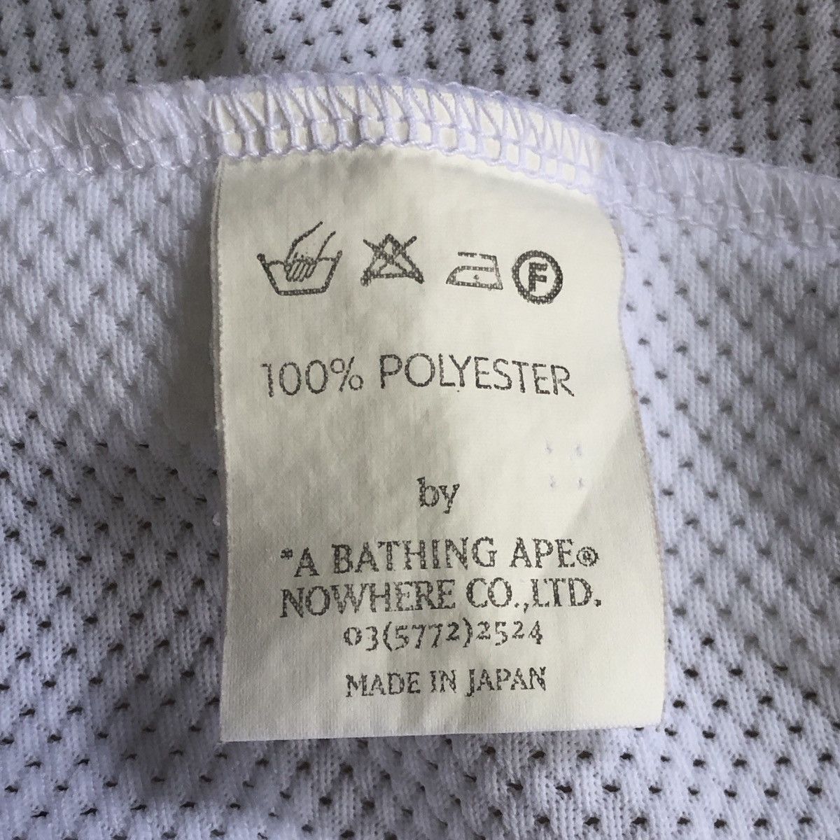 Bape BAPESTA Mesh Polo Shirts Size US XL / EU 56 / 4 - 7 Thumbnail