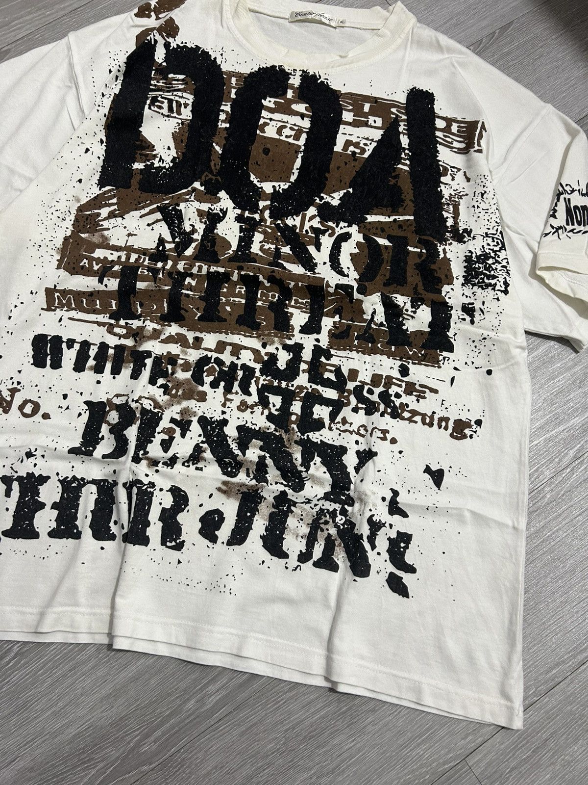 Band Tees × Vintage VINTAGE OVP BOOTLEG BAND DOA,MINOR THREAT,WHITE CROSS Size US XL / EU 56 / 4 - 1 Thumbnail