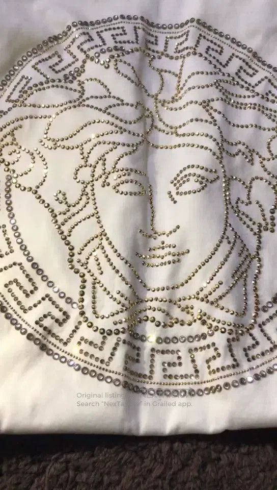Versace Versace Full of diamond T-shirts Size US M / EU 48-50 / 2 - 1 Thumbnail