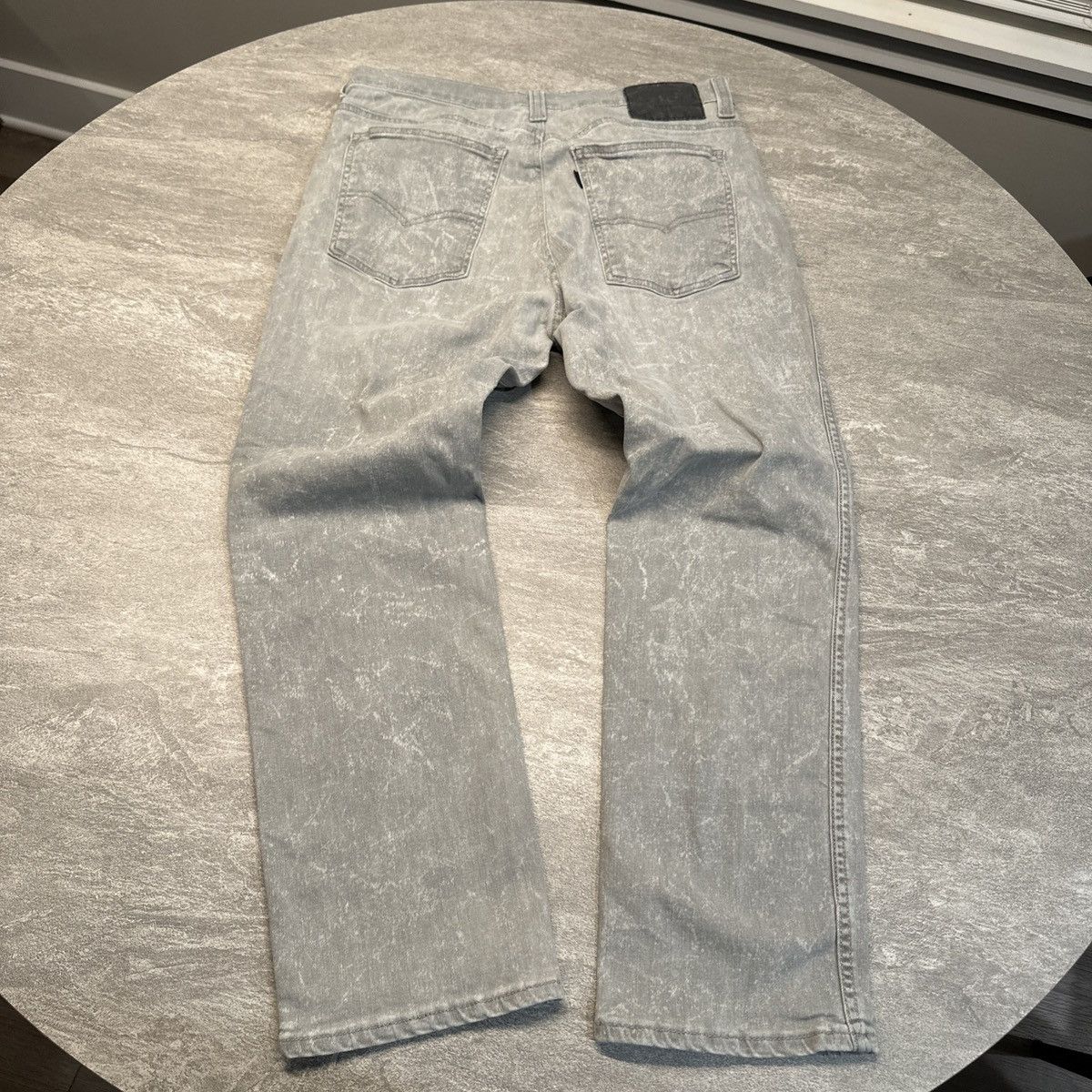 Levi's LEVI'S 541 Jeans Mens 32x27.5 Grey Athletic Tapered Stone Size US 32 / EU 48 - 7 Thumbnail