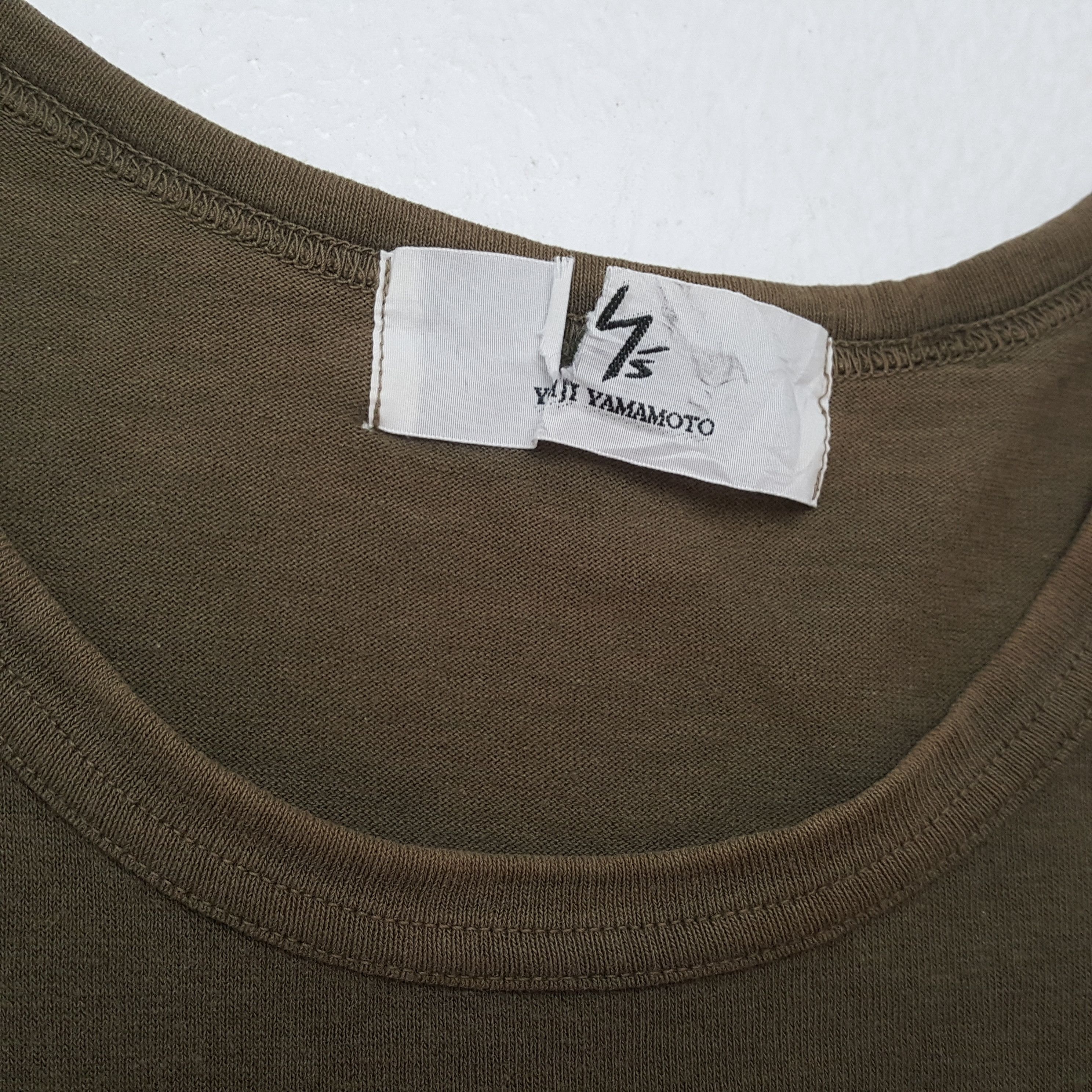 Japanese Brand × Vintage × Yohji Yamamoto YOHJI YAMAMOTO Fashion Style Japanese Designer Tshirt Size US M / EU 48-50 / 2 - 7 Thumbnail
