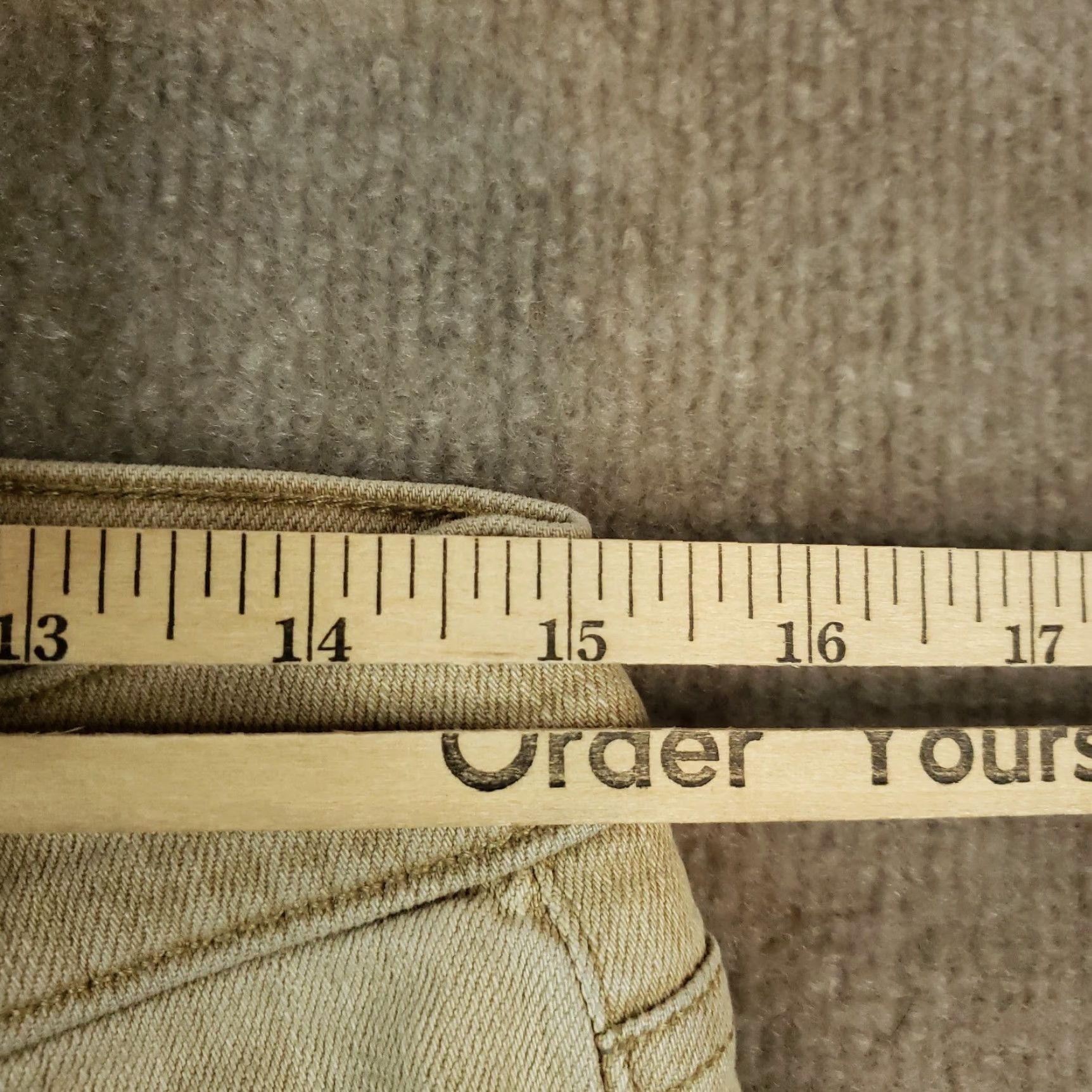 Polo Ralph Lauren Polo Ralph Lauren Womens Mid Rise Skinny Jeans Brown Stretch Size 10 (30x28) Size 32" / US 10 / IT 46 - 5 Thumbnail