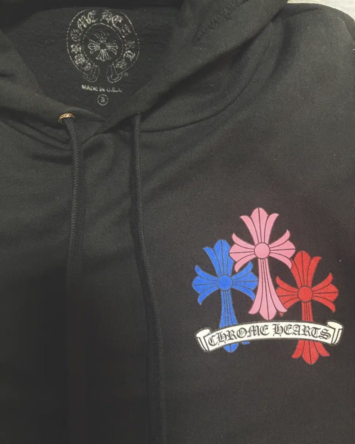 Chrome Hearts *rare*Multicolor Cross Hoodie Size US S / EU 44-46 / 1 - 4 Thumbnail