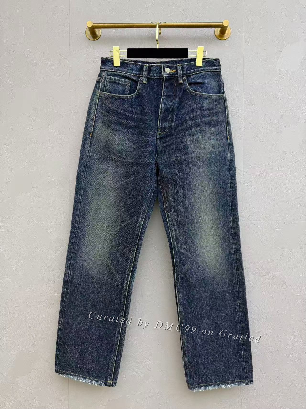 Balenciaga Balenciaga Garde-robe Straight-Leg Jeans Size US 30 / EU 46 - 1 Thumbnail