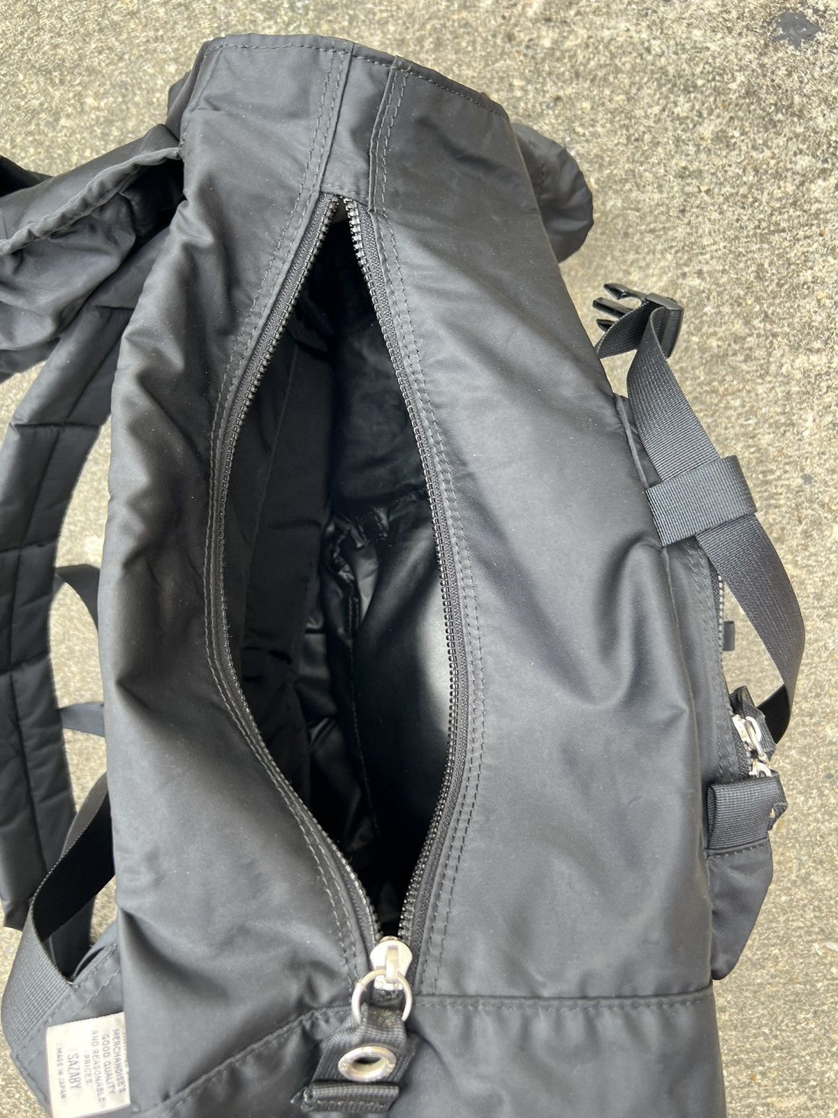 Vintage SAZABY Japan Black Backpack