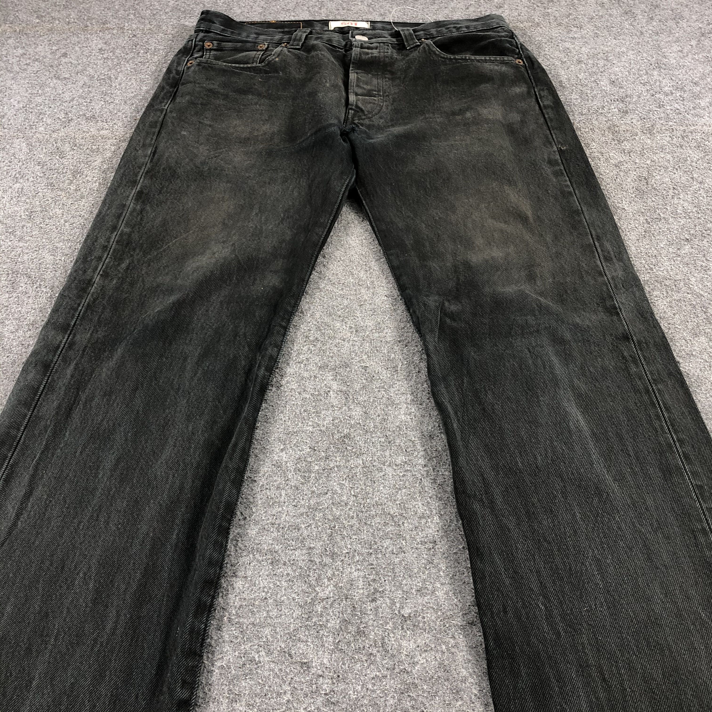 Levi's Vintage Distress Levis 501 Jeans-JM1626 Size US 31 - 3 Thumbnail