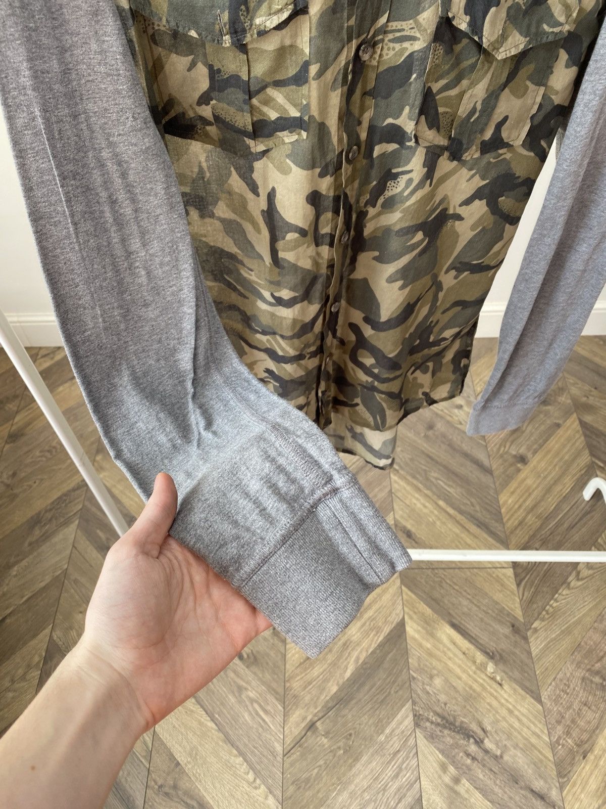 Dolce & Gabbana Vintage Dolce & Gabbana D&G Brad Camouflage Shirt Size US L / EU 52-54 / 3 - 8 Thumbnail