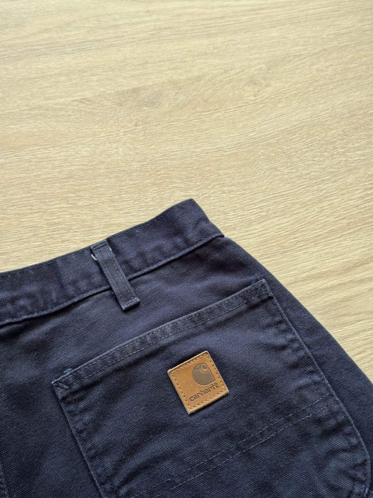 Carhartt Vintage Carhartt Navy Carpenter Dungaree Fit Baggy Pants Size US 33 - 8 Thumbnail