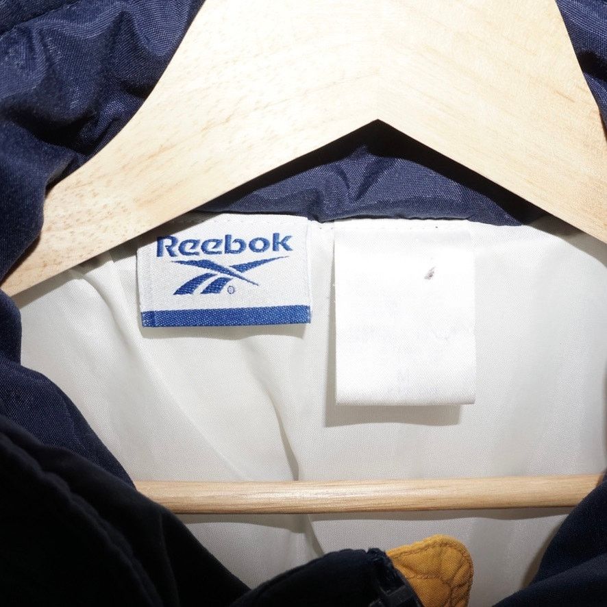 Reebok XL - Vintage Y2K Reebok embroider stripe 1990s puffer jacket Size US XL / EU 56 / 4 - 3 Thumbnail