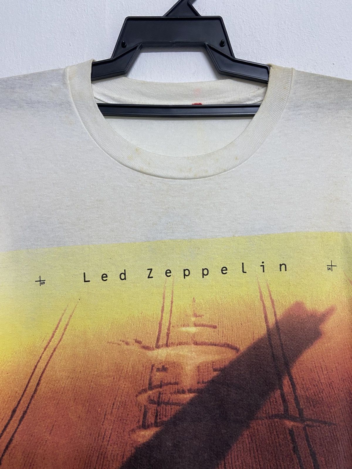 Band Tees Vintage 1990 Led Zeppelin Winterland Rock Express Tee Size US L / EU 52-54 / 3 - 5 Thumbnail